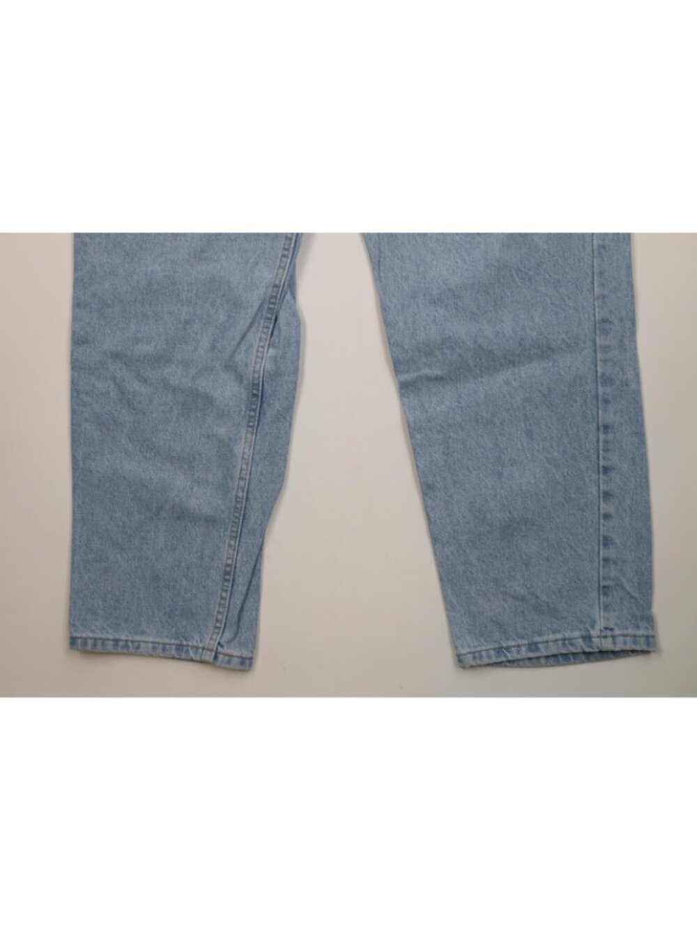 Vintage 90s Eddie Bauer Mens 40x30 Distressed Baggy Fit Tapered Leg Jeans Blue - Picture 4 of 14